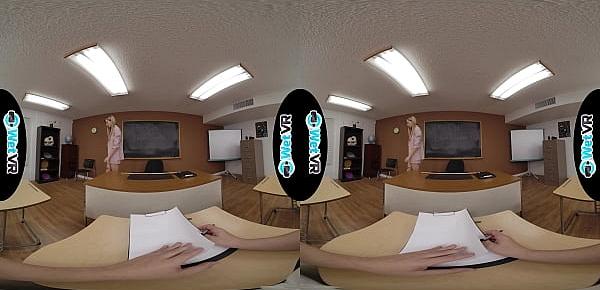  WETVR Horny Professor POV Fucks Student In VR